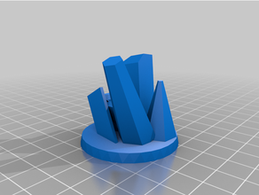 cristal 3d print model - Mito3D