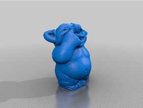 gros ventre troll 3d print model - Mito3D