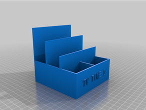 personalizado remoto titular 3d print model - Mito3D