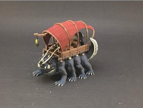 ale trader's rig 28mm miniatures gaming basilisk boardgame boardgames dnd mini miniature dungeons dragons fantasy scenery monsters scatter terrain 3d print model - Mito3D