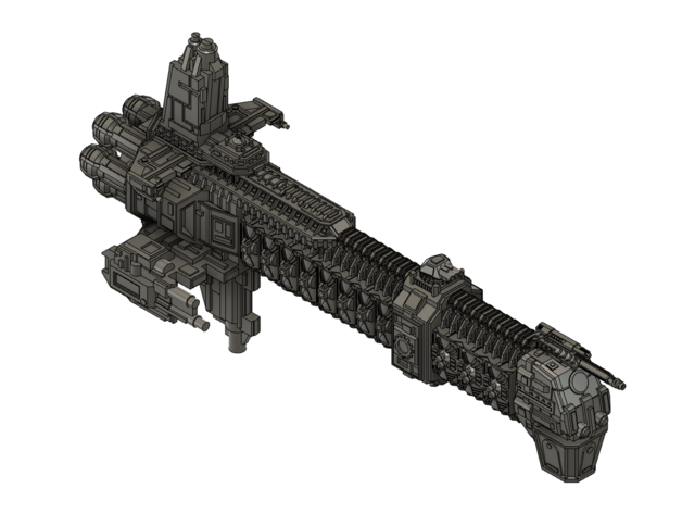 mécanicien cuirassés Battlefleet gothique bfg 3D print model - Mito3D