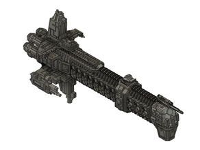 mechanicus battleships battlefleet gothic bfg 3d print model - Mito3D