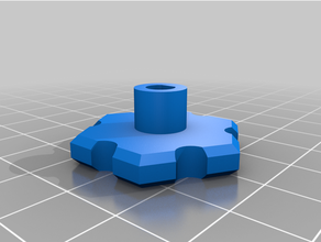 spurley3d extruder knob 3d print model - Mito3D