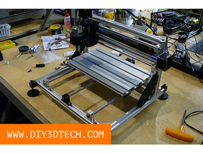 3018 20x20 leveling foot 20x20mm aluminum extrusion profile cnc pro cnc3018 engraver 3d print model - Mito3D