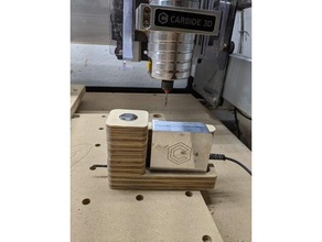 Shapeoko madeira sonda suporte mordeu normatizador 3d print model - Mito3D