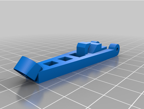 ft simple cub shock absorbing landing gear 3d print model - Mito3D