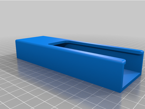 wall remote holder 3d print model - Mito3D