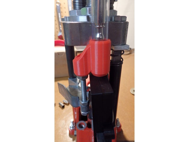 lee single case feed funnel feeder loadmaster pro1000 reloading 3D print model - Mito3D