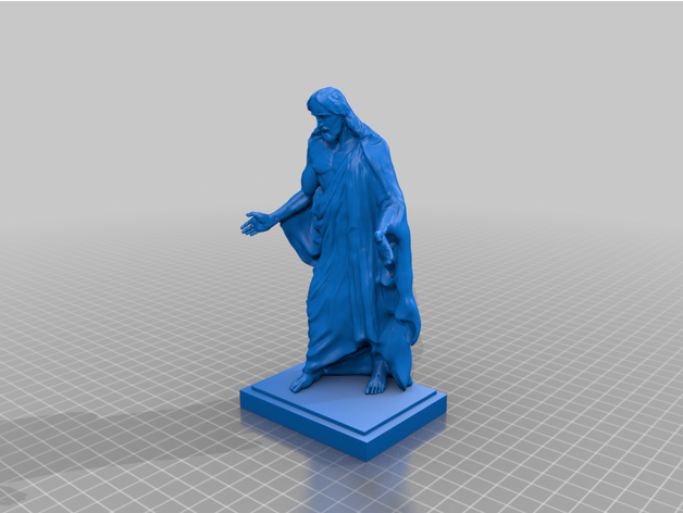 christus estátua Cristo Jesus salvador filho Deus 3D print model - Mito3D