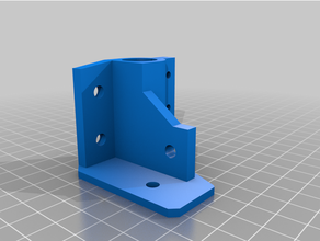 bearing block reforced - fusebox2 3d print model - Mito3D