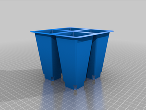 parametrisch Samen Anlasser 4 pack 3d print model - Mito3D