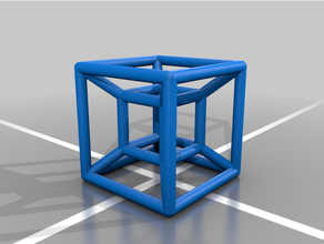 Tesserakt 3d print model - Mito3D