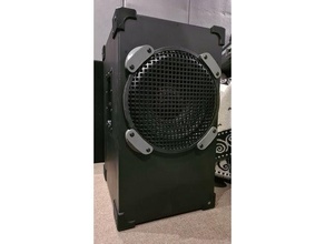 rough speaker corner protectors protective grill holders bass cabinet enclosure 3d print model - Mito3D