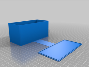 personalizado caso funda rectangular 3d print model - Mito3D