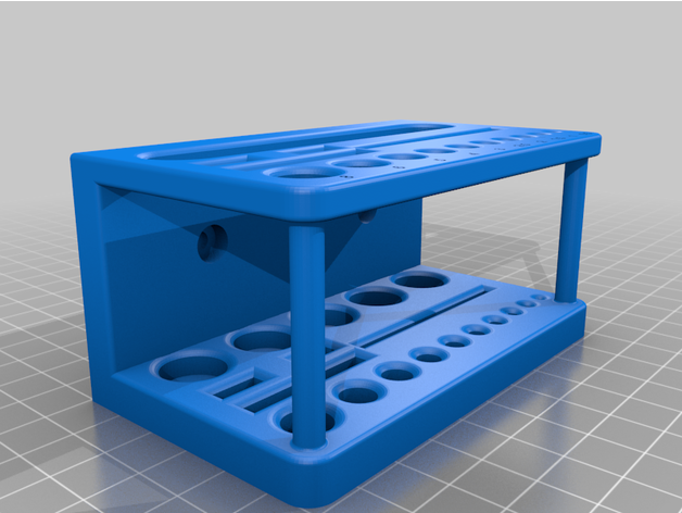 porte outils araçlar Kulp destek araç u20 3D print model - Mito3D