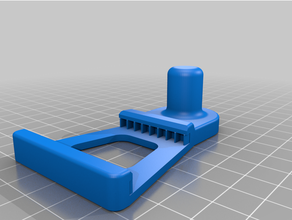 anycubic i3 mega - hotbed handle 3d print model - Mito3D