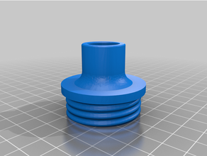 nato Gas Maske Adapter 40mm dar medizinisch Filter Luft Staub 3d print model - Mito3D