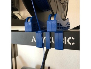 filament guide anycubic i3 mega clip - filement holder 3d print model - Mito3D