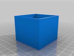 square box anycubic i3 mega tinkercad toymakers 3d print model - Mito3D