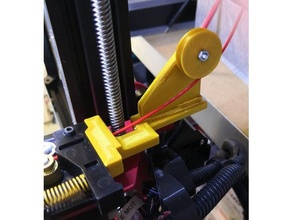 guide filament par le haut 3d print model - Mito3D