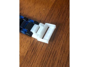 Lego sehen Schließe Verknüpfung Armband Clictime 3d print model - Mito3D