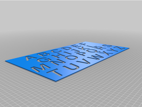 namemy personalizado completamente personalizable plantilla 3d print model - Mito3D