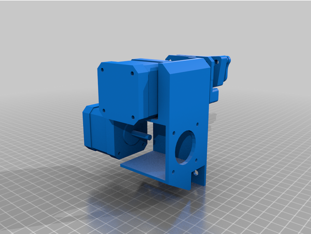 ender 3 belt motor holder extruder creality ender3 tevo tarantula 3D print model - Mito3D