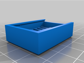 lr41 battery box storage 3d print model - Mito3D