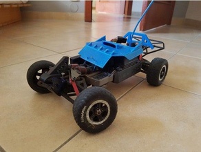 traxxas 1 16 chassis body mod 116 27mhz 4x4 analog antenna bumper cage canopy cap car component conversion cover drivetrain e-revo grinder hack kit light nylon plate protector racing radio rc receiver scale set slash summit truggy trx tube 3d print model - Mito3D