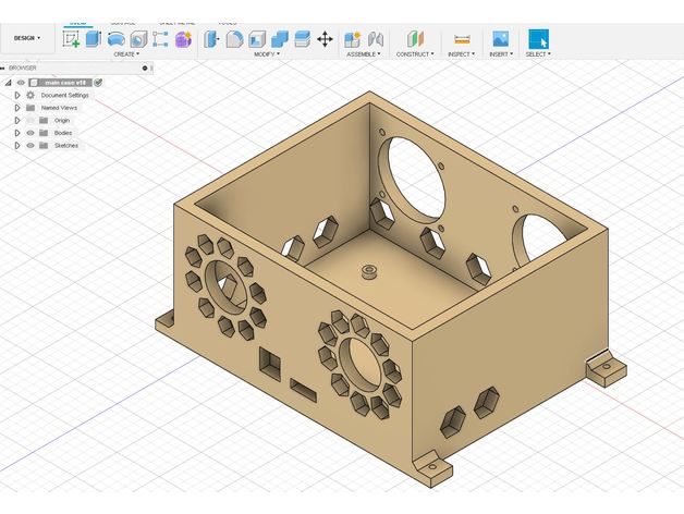 skr 13 14 enclosure body frame bigtreetech 3D print model - Mito3D