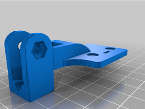 tronxy xy2 Pro filamento guía rail corto 3d barra oblicua 3d print model - Mito3D