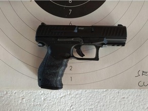 pistola pared apoyo 3d print model - Mito3D