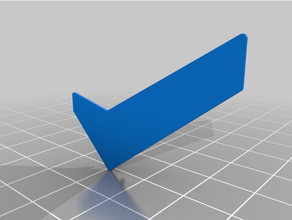 blade nano cpx tail fin 3d print model - Mito3D