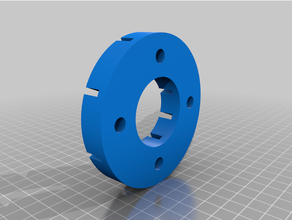 chainring adapter trolley wheel sack truck 3d print model - Mito3D