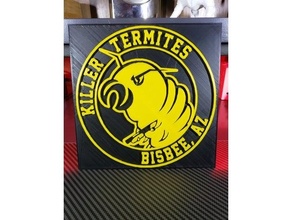 doug stanhope killer termites logo 3d print model - Mito3D