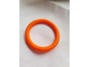 anilla para papel paper ring 3d print model - Mito3D