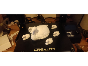 tortue avatar mixeur 3d Korra meshmixer 3d print model - Mito3D