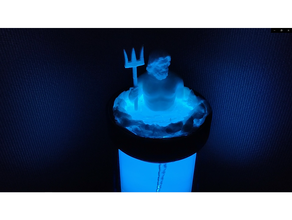 Neptun Lampe 3d print model - Mito3D