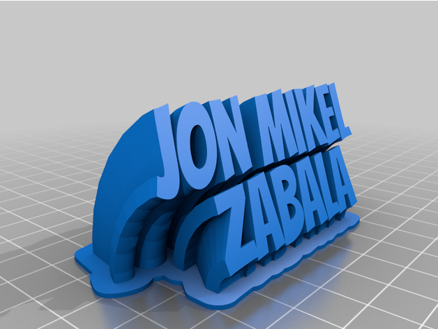 jon customized 3D print model - Mito3D