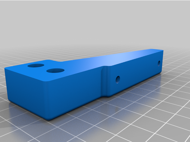 flsun x axis 90 grados extrusora montar Bowden i3 3D print model - Mito3D