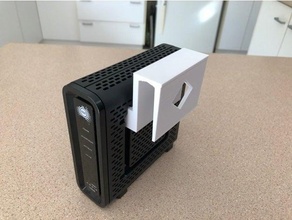 nbn scatola staffa modem 3d print model - Mito3D