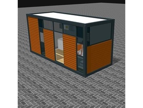 modular Container 3d print model - Mito3D