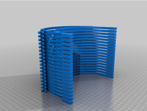 18 stack 3d nano face shield 3d print model - Mito3D