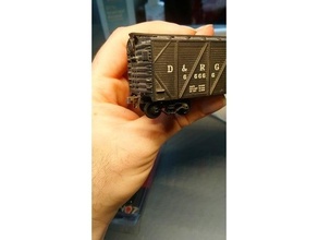 ho scale airhose 187 model train 3d print model - Mito3D