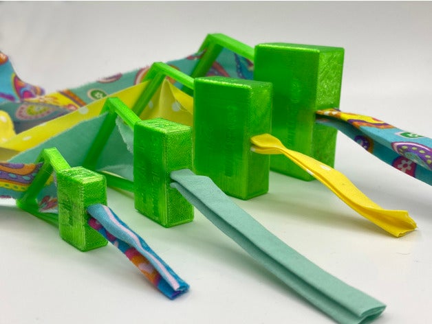 one-shot bias tape maker 3D print model - Mito3D