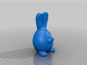 easter rabbit egg easterbunny easteregg bunny design einscan pro scan 3d print model - Mito3D