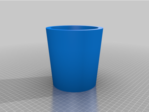 beer glass customized 3d print model - Mito3D
