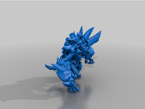 osso golem dnd monstro dp 3d print model - Mito3D