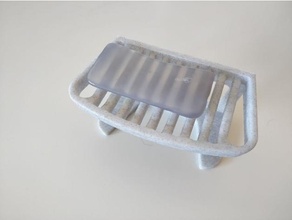 jabón bandeja plato soporte 3d print model - Mito3D