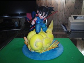 criança Goku Dragão bola anime contas broly bulma buu célula celula congelador azul Jiren Korin Krilin filho super saiyan 3d print model - Mito3D